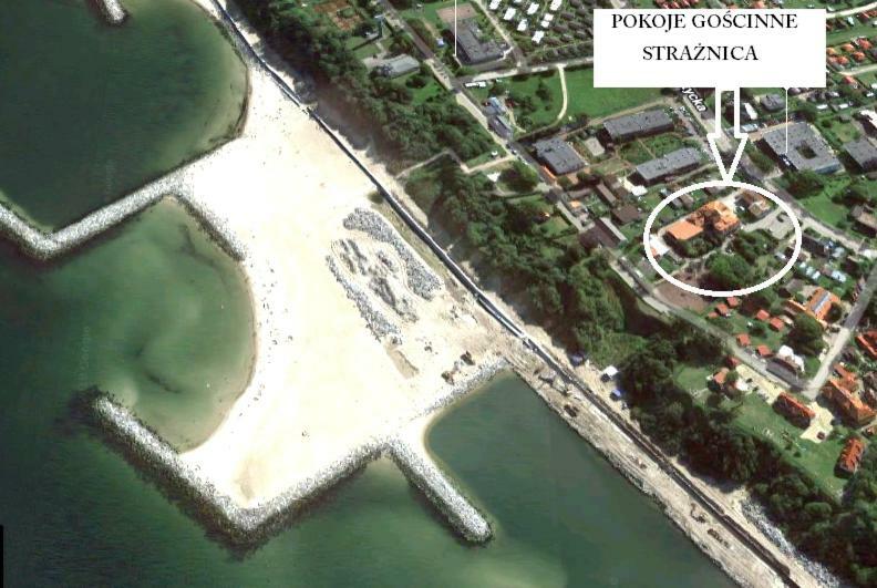 Pokoje Goscinne Straznica Jarosławiec Kültér fotó